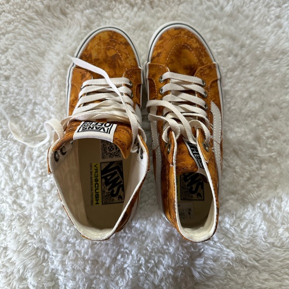 Rare LE Vans Sk8-Hi 38 Decon VR3 SF Tie-Dye Inca Gold Sun size 5.5 - Picture 7 of 8